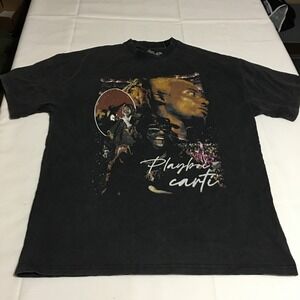 Playboi Carti x Sergio Calabasas Vamp Anthem T-Shirt Medium Faded Black